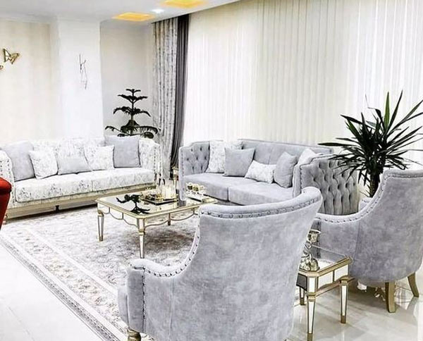 تزیین جهیزیه عروس با چیدمان و ایده ای شیک و لاکچری