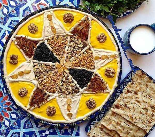 تزیین کشک بادمجان با ایده های خلاق و بسیار زیبا