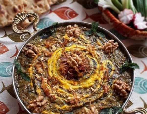 تزیین کشک بادمجان با ایده های خلاق و بسیار زیبا