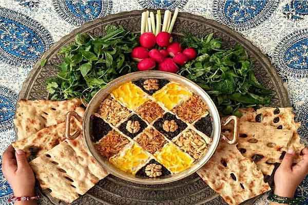 تزیین کشک بادمجان با ایده های خلاق و بسیار زیبا