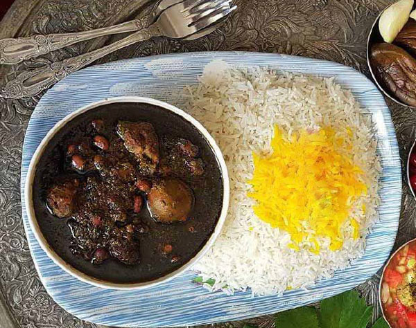 تزیین خورشت سبزی مجلسی با ایده های ساده و زیبا