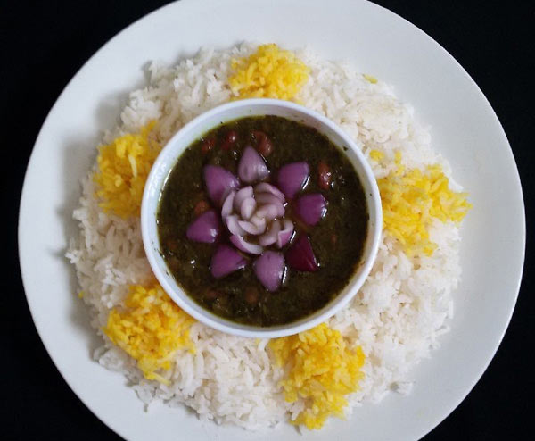 تزیین خورشت سبزی مجلسی با ایده های ساده و زیبا