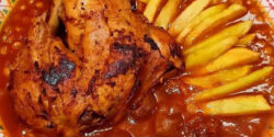 تزیین خورشت مرغ مجلسی با ایده های ساده و خلاقانه