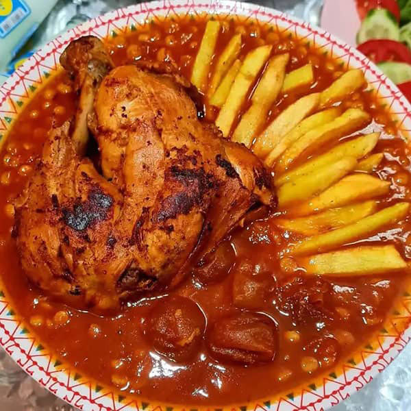 تزیین خورشت مرغ مجلسی با ایده های ساده و خلاقانه