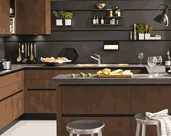 تزیین روی کابینت و یخچال با ایده های جالب و خلاقانه