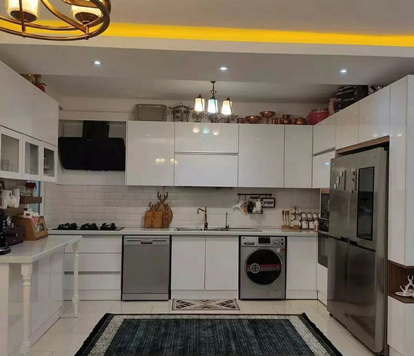 تزیین روی کابینت و یخچال با ایده های جالب و خلاقانه