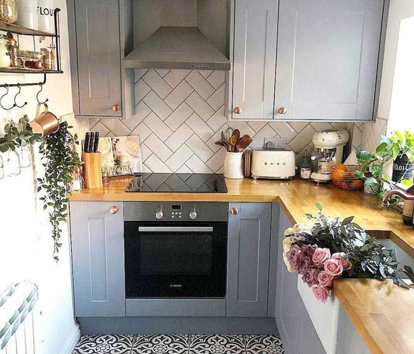 تزیین روی کابینت و یخچال با ایده های جالب و خلاقانه