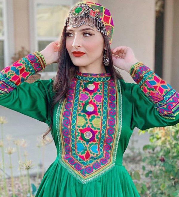 مدل آرایش عروس افغانی به سبک جدید زیبا و خیره کننده