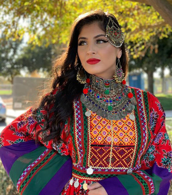 مدل آرایش عروس افغانی به سبک جدید زیبا و خیره کننده