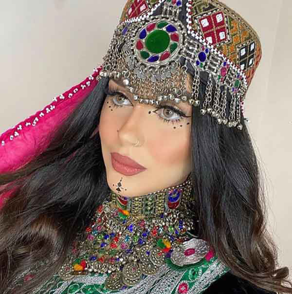 مدل آرایش عروس افغانی به سبک جدید زیبا و خیره کننده