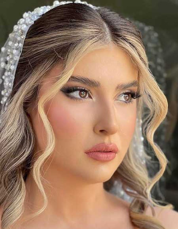 مدل آرایش دخترانه برای عروسی ساده و لایت بسیار زیبا