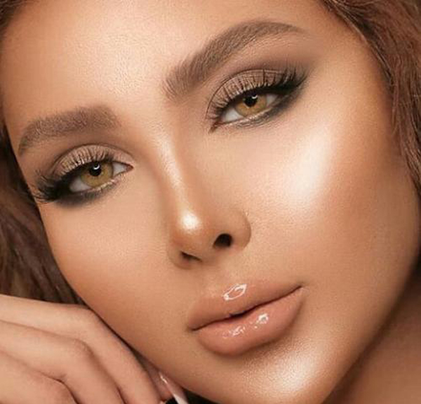 مدل آرایش دخترانه برای عروسی ساده و لایت بسیار زیبا