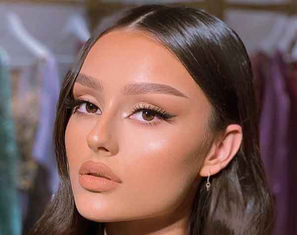 مدل آرایش دخترانه برای عروسی ساده و لایت بسیار زیبا