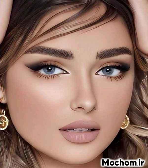 مدل آرایش دخترانه شیک
