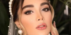 مدل آرایش عروس ساده و شیک به سبک لایت با تکنیک های جدید
