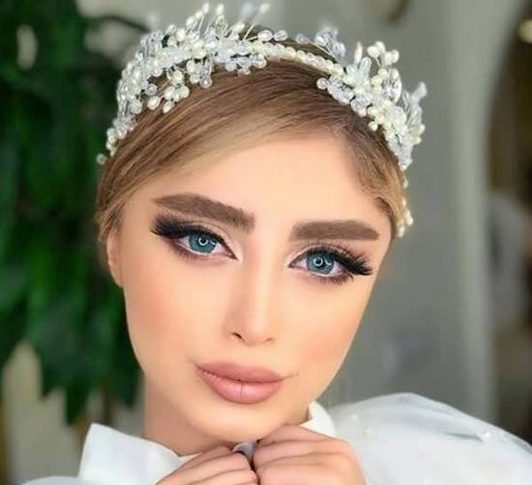 مدل آرایش دخترانه ساده بر ای عروسی و مهمانی لایت بسیار جذاب