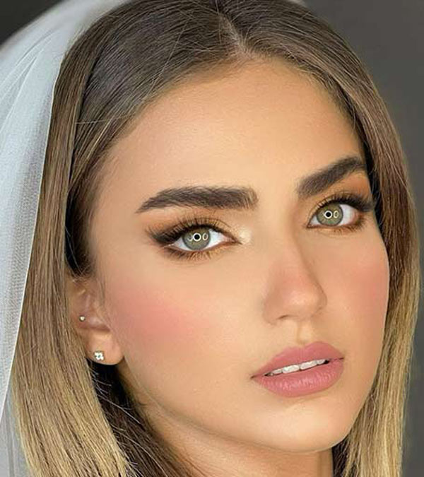مدل آرایش دخترانه ساده بر ای عروسی و مهمانی لایت بسیار جذاب