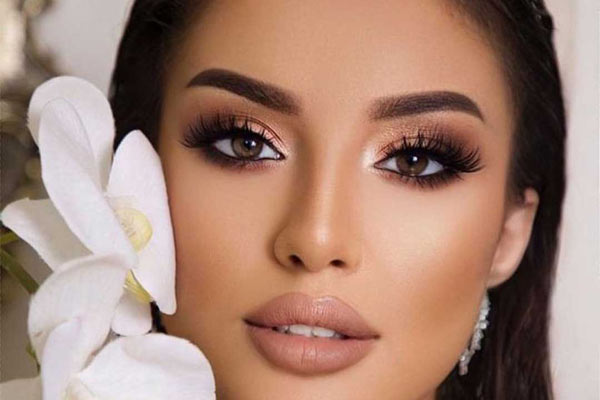مدل آرایش دخترانه ساده بر ای عروسی و مهمانی لایت بسیار جذاب