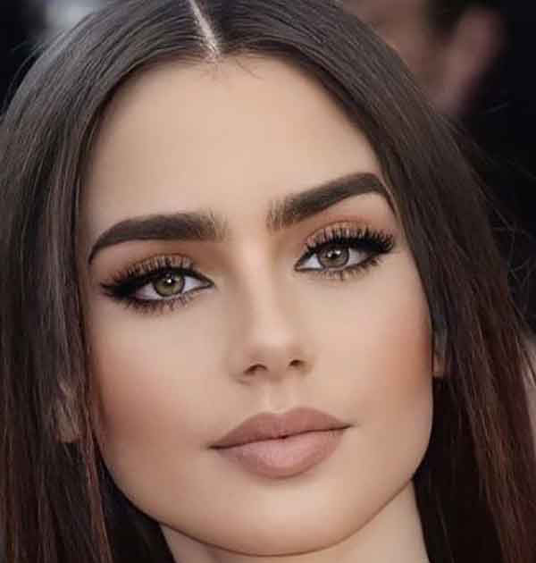 مدل آرایش دخترانه ساده بر ای عروسی و مهمانی لایت بسیار جذاب