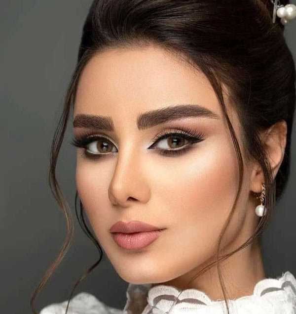 مدل آرایش دخترانه ساده بر ای عروسی و مهمانی لایت بسیار جذاب