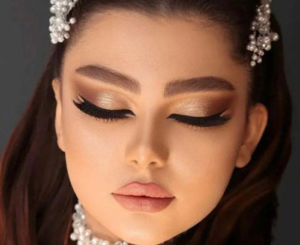 مدل آرایش دخترانه جدید ساده و ملایم بسیار جذاب مناسب مهمانی