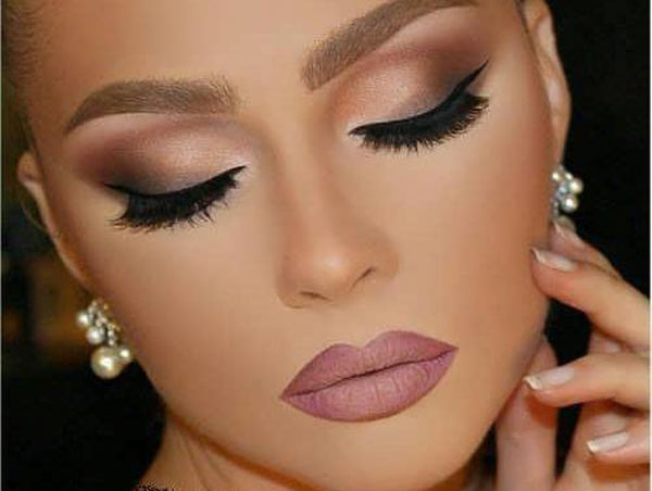 مدل آرایش دخترانه جدید ساده و ملایم بسیار جذاب مناسب مهمانی