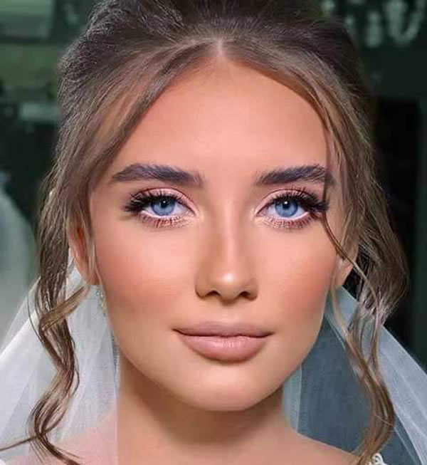 مدل آرایش دخترانه جدید ساده و ملایم بسیار جذاب مناسب مهمانی