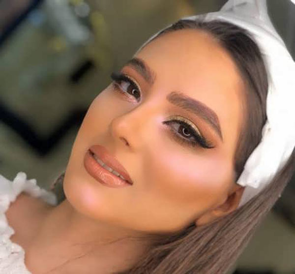 مدل آرایش دخترانه جدید ساده و ملایم بسیار جذاب مناسب مهمانی