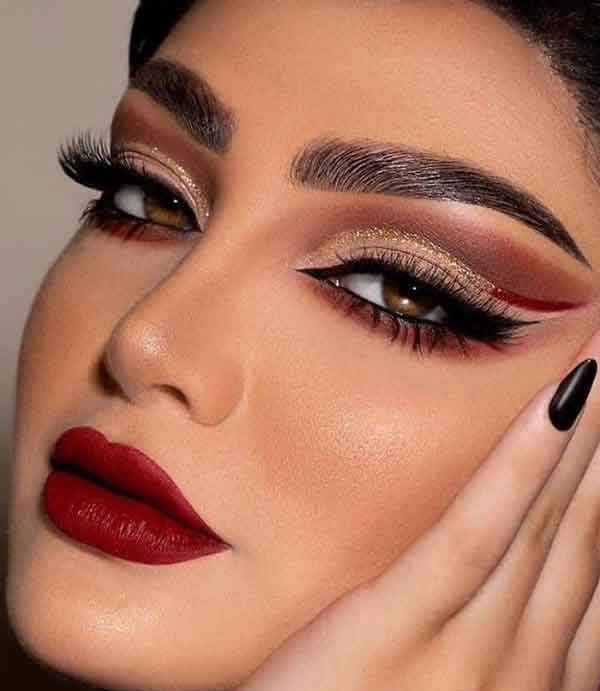 مدل آرایش مجلسی ساده و شیک لایت به سبک اروپایی جذاب و خیره کننده