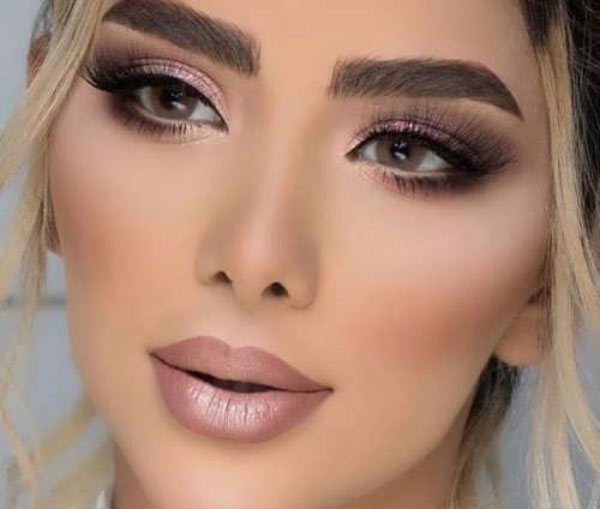 مدل آرایش ملایم لایت دخترانه بسیار زیبا با تکنیک های جدید