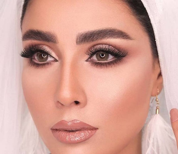 مدل آرایش صورت عروس جدید به سبک ایرانی و اروپایی لایت جذاب