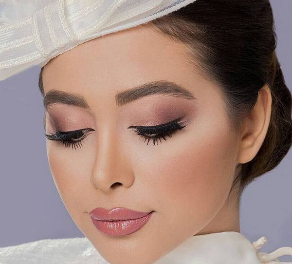 مدل آرایش صورت عروس جدید به سبک ایرانی و اروپایی لایت جذاب