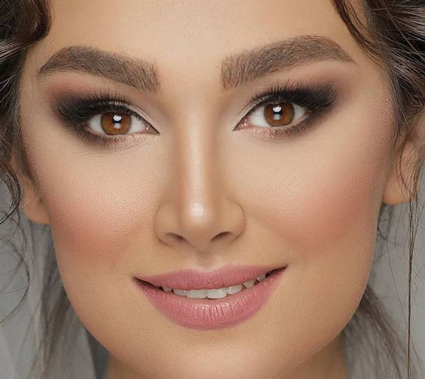 مدل آرایش صورت عروس جدید به سبک ایرانی و اروپایی لایت جذاب