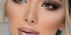 مدل آرایش صورت جدید ملایم و ساده به سبک اروپایی