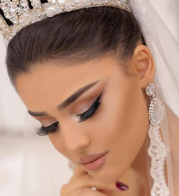 مدل آرایش صورت ساده و ملایم مناسب برای عروسی و مهمانی