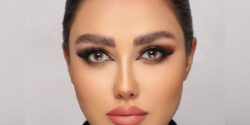 مدل آرایش صورت ساده و ملایم مناسب برای عروسی و مهمانی