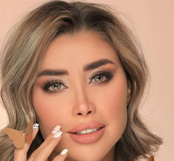 مدل آرایش صورت ساده و ملایم مناسب برای عروسی و مهمانی