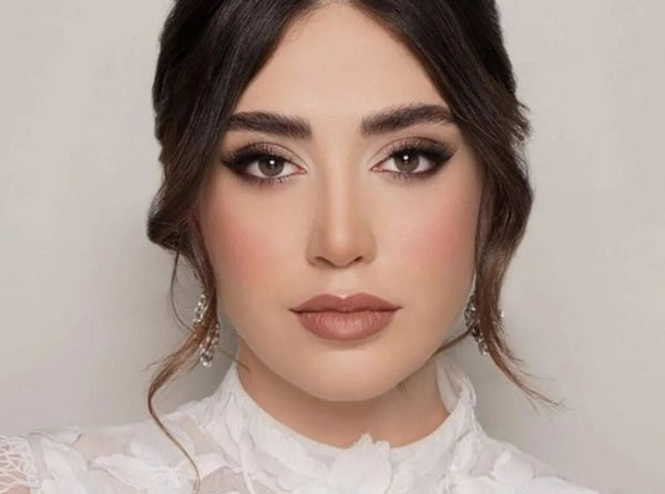 مدل آرایش صورت ساده و ملایم مناسب برای عروسی و مهمانی