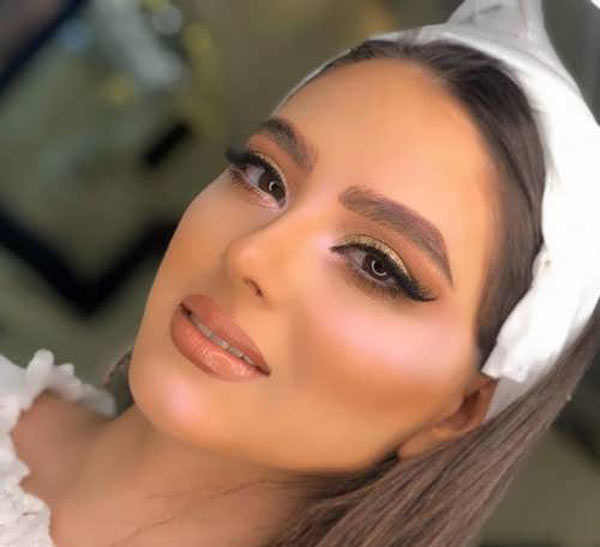 مدل آرایش صورت ساده و ملایم مناسب برای عروسی و مهمانی