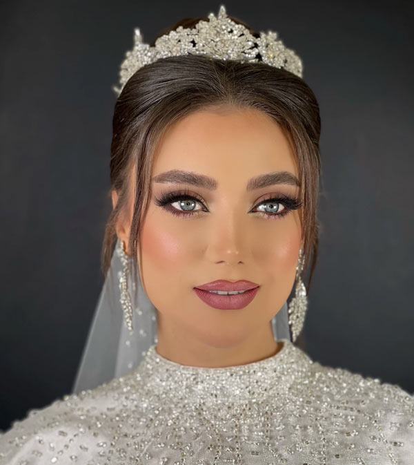 مدل آرایش زنانه برای عروسی شیک ساده و ملایم