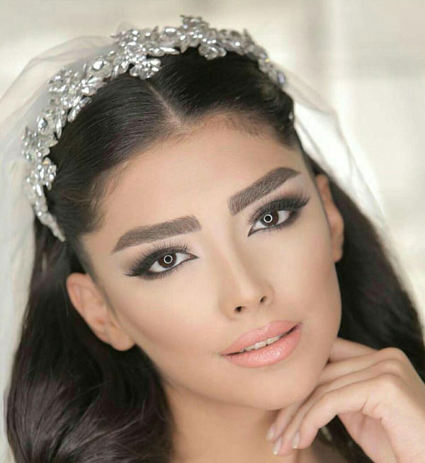 مدل آرایش زنانه برای عروسی شیک ساده و ملایم