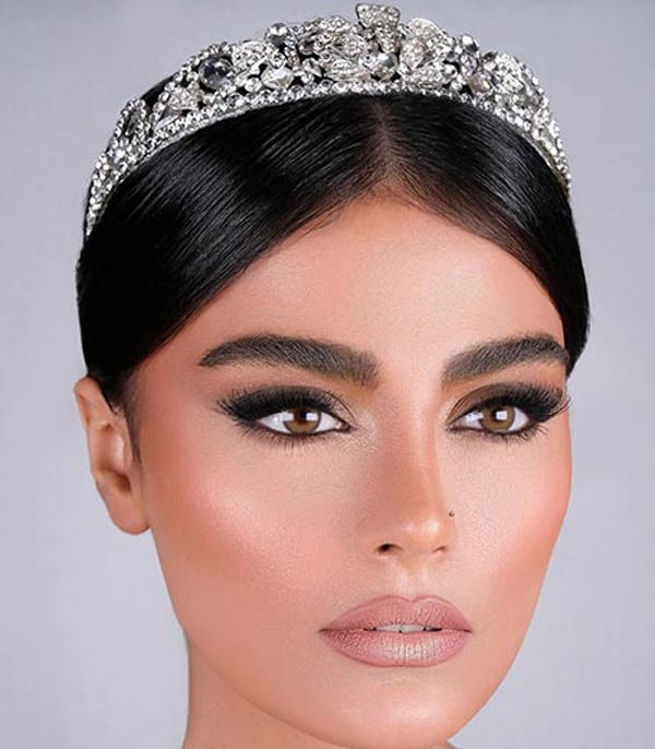 مدل آرایش زنانه برای عروسی شیک ساده و ملایم