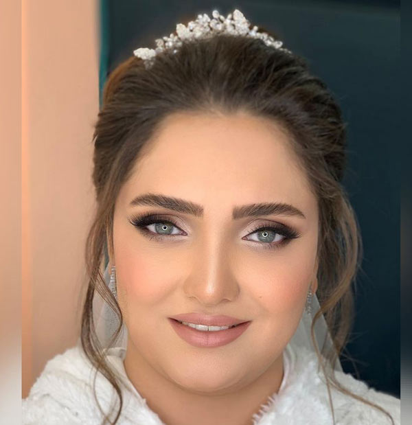 مدل آرایش زنانه برای عروسی شیک ساده و ملایم