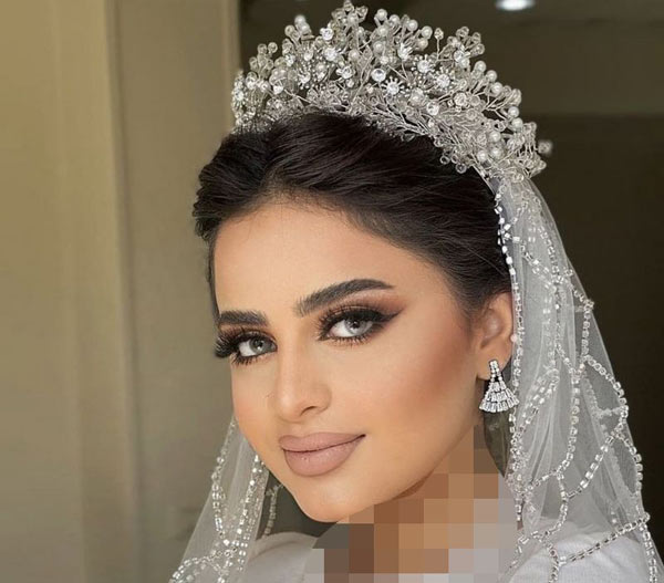 مدل آرایش زنانه برای عروسی شیک ساده و ملایم