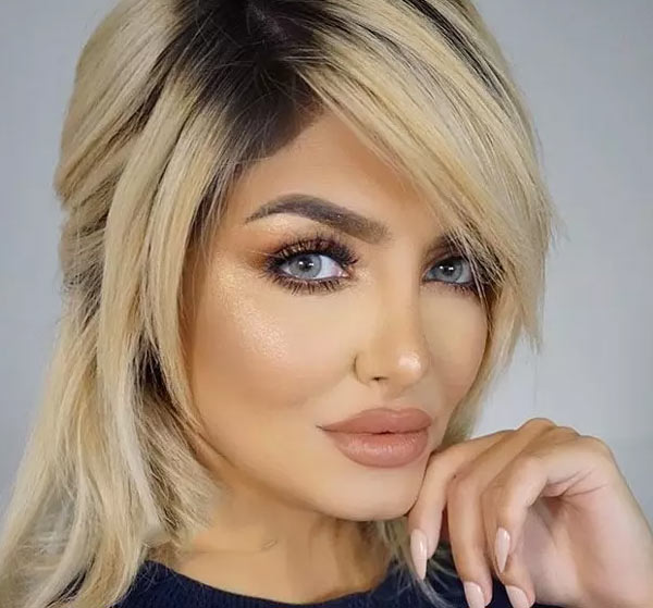 مدل آرایش زنانه جدید ملایم و ساده به سبک لایت
