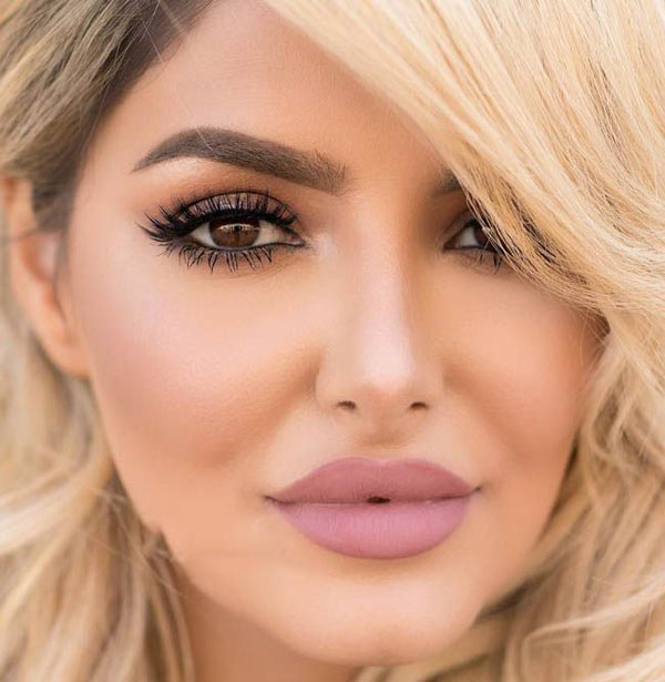 مدل آرایش زنانه جدید ملایم و ساده به سبک لایت