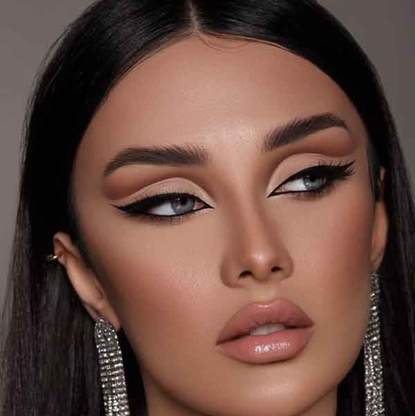 مدل آرایش زنانه جدید ملایم و ساده به سبک لایت