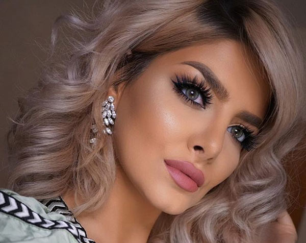 مدل آرایش زنانه جدید مجلسی به سبک جدید بسیار شیک