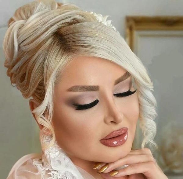 مدل آرایش زنانه جدید مجلسی به سبک جدید بسیار شیک