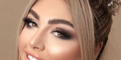 مدل آرایش زنانه ساده و ملایم بسیار شیک به سبک لایت